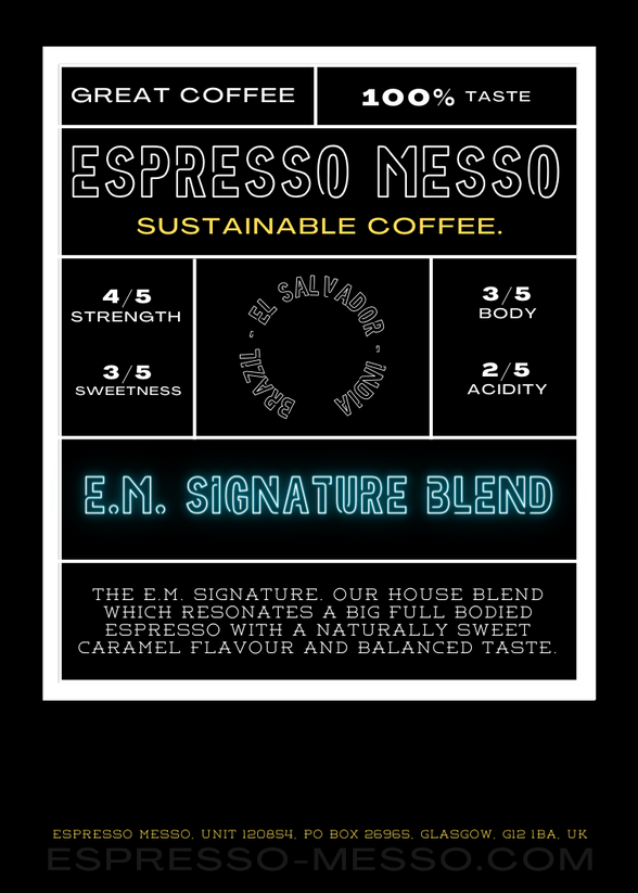 Espresso Messo - UK Coffee Company